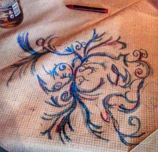 projekt haftu na papierze